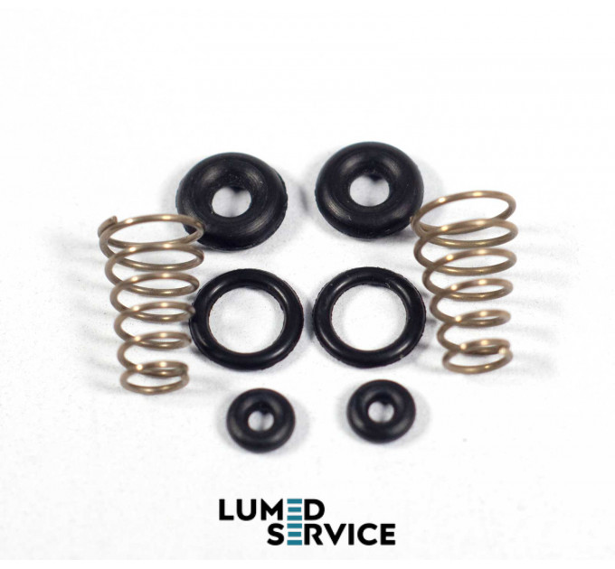 Ремкомплект кільця та пружинка для китайської пустелі вода-повітря набір на 2 кнопки