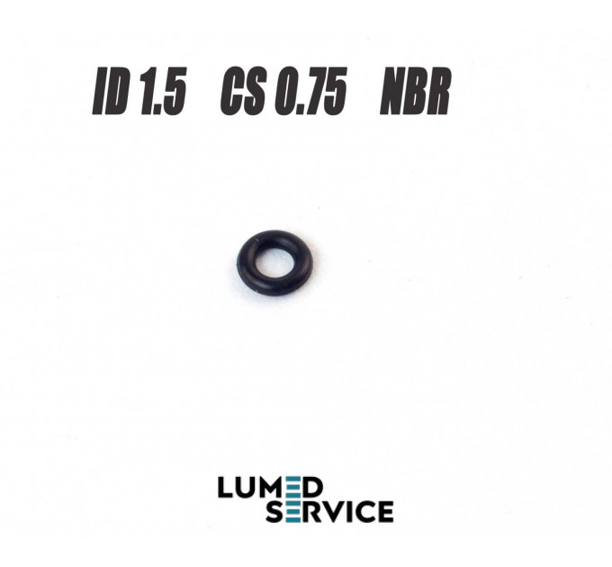 Кільце ущільнювальне 1,5×0,75 мм NBR для мікромотора Bien-Air MC2 / MC3 (Ref. 705.01.07-010)