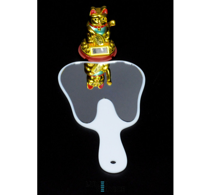 Дзеркало зуб біле акрил оглядове для пацієнта