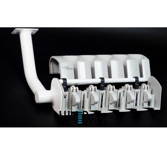 Кронштейн для блоку тримачів інструментів на столик лікаря