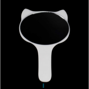 Дзеркало котик біле акрил оглядове для пацієнта