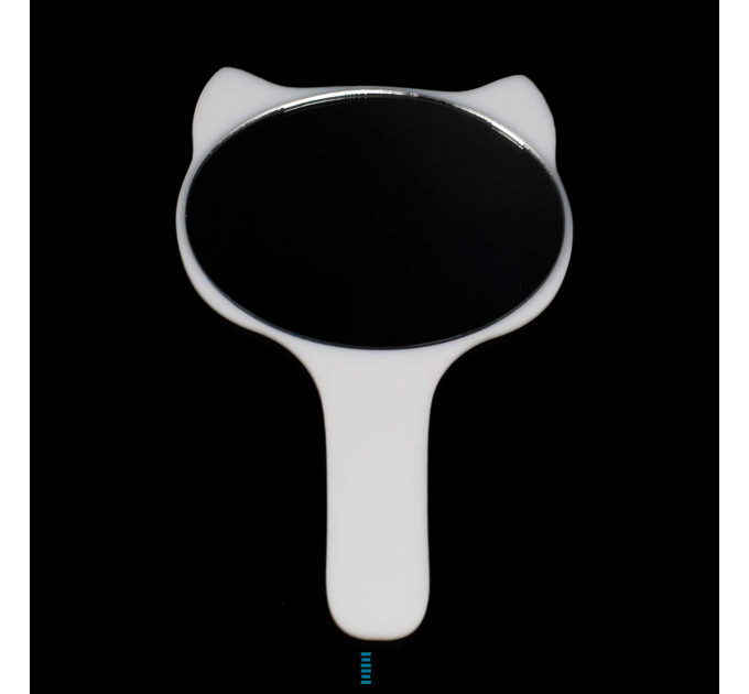 Дзеркало котик біле акрил оглядове для пацієнта