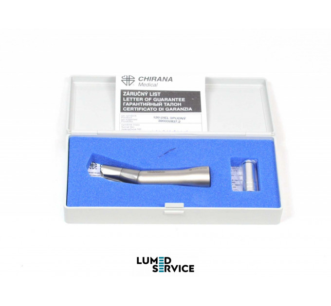 Наконечник кутовий Chirana 120D 1:1 із внутрішньою водою нижня частина стоматологічний