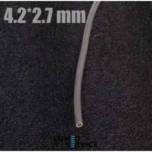 Силіконова трубка 4,2*2,7 мм капіляр для рукавів турбінного шланга 