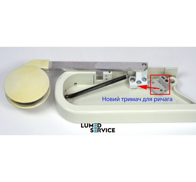 Кронштейн важеля верхньої подачі  для стоматологічної установки 3Д друк