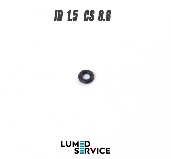 Кільце ущільнювальне 1,5×0,8 мм NBR для стоматологічного обладнання