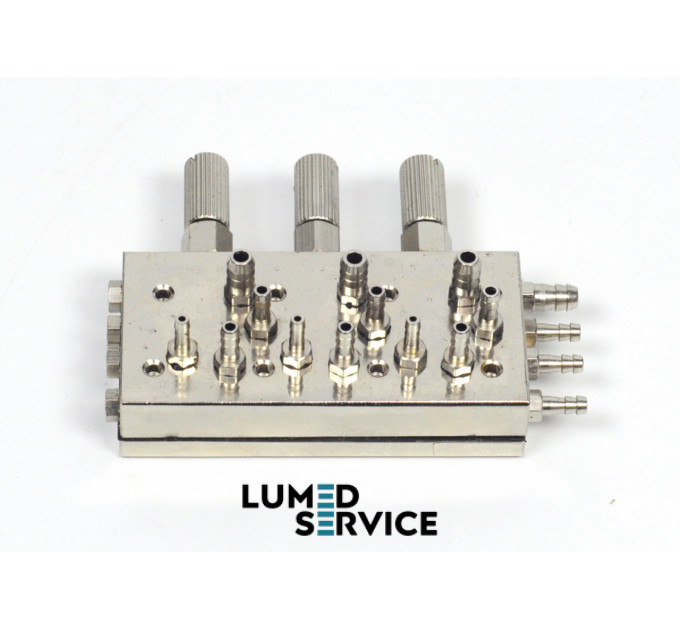 Клапан 3 канальний мембранний Китай для стоматологічної установки