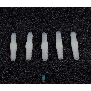 З’єднувач пластик ялинка 5 мм для пневмошлангів у стоматологічних установках упаковка 5 шт