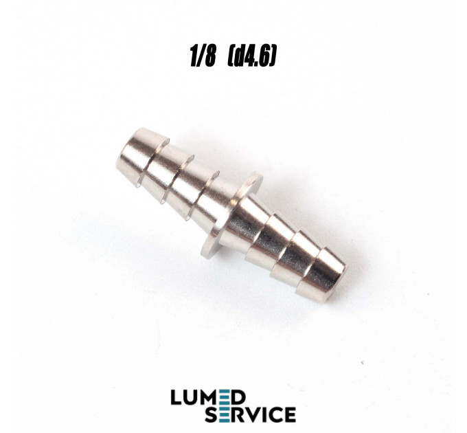 Штуцер з’єднувальний прямий 1/8″ - 1/8″ (≈4,6 мм) для пневмоліній стоматологічних установок DCI 0078