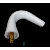 Носик змиву плювальниці для стоматологічної установки короткий з широким вигином