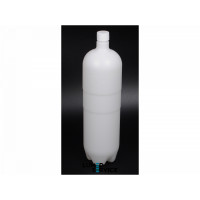 Пляшка системи чистої води 2,0L пластик біла на тиск до 2 бар для стоматологічної установки DCI