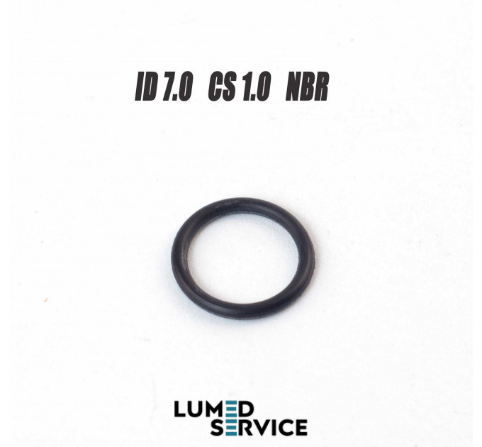 Кільце ущільнювальне 7,0×1,0 мм NBR для мікромотора Bien-Air MC2 / MC3 (Ref. 705.01.43-010)