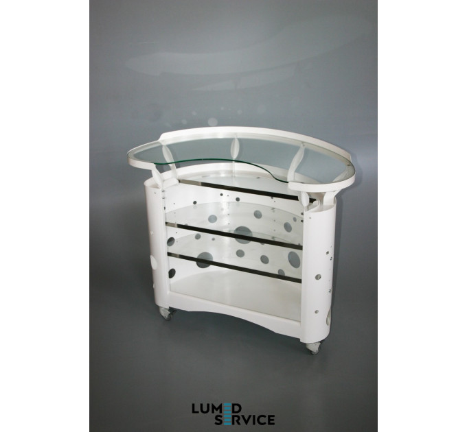 Столик Panmed ПАНОК 25 95*55 см овальний для стоматологічного кабінету