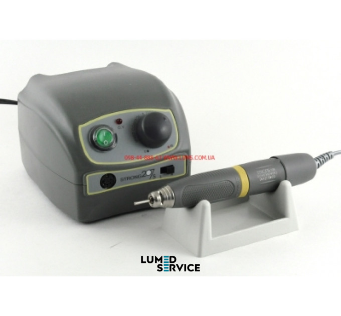 Зуботехнічний дриль Strong 207S (мотор Strong 106, 45 000 обертів в хвилину, 180 Вт, 4,5 Н*см)
