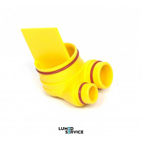 Кришка корпусу фільтра DURR жовта для шлангів для стоматологічної установки 0725-041-05