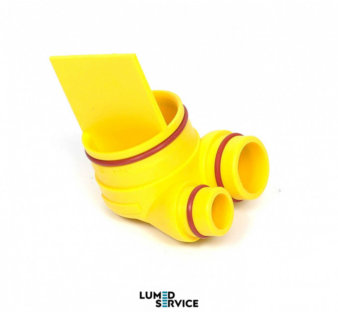 Кришка корпусу фільтра DURR жовта для шлангів для стоматологічної установки 0725-041-05