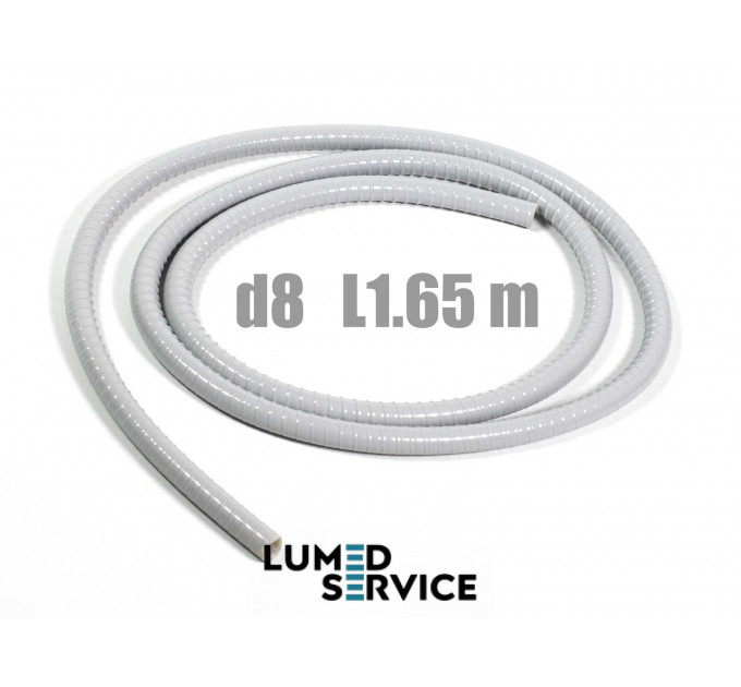 Шланг слиновідсмоктувача D8 мм L1,65 м тришаровий для аспірації стоматологічної установки SIRONA Німеччина