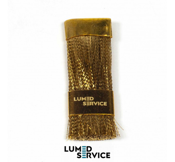 Щітка латунна плоска для чищення борів та фрез