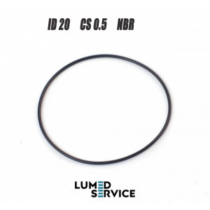 Кільце ущільнювальне 20×0,5 мм NBR для мікромотора Bien-Air MC2 / MC3 (Ref. 705.02.07-010)