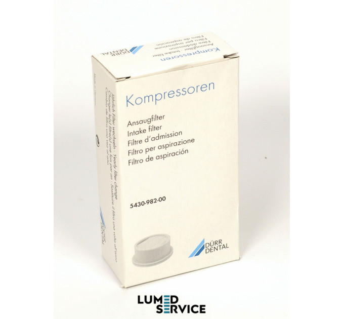Фільтр DURR 5430-982-00 повітряний вхідний для безмасляного компресора