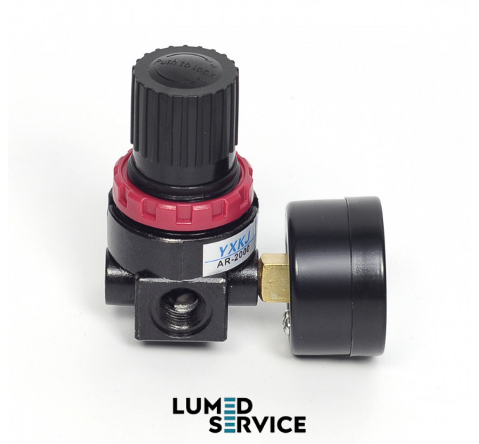 Регулятор тиску повітря без фільтру різьблення 1/4 для стоматологічної установки