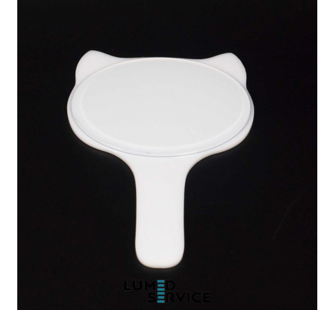 Дзеркало котик біле акрил оглядове для пацієнта