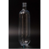 Пляшка системи чистої води 1,0L прозора на тиск до 6 бар для стоматологічної установки