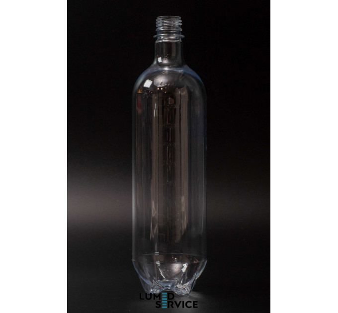 Пляшка системи чистої води 1,0L прозора на тиск до 6 бар для стоматологічної установки