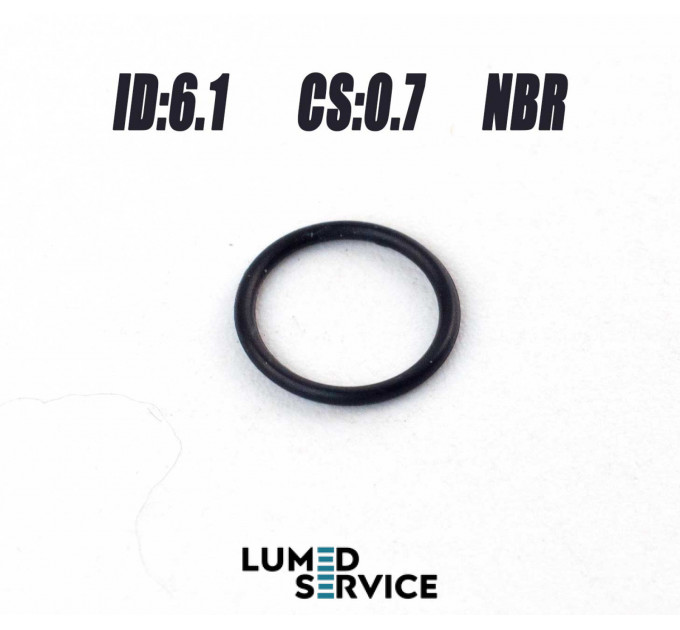 Кільце демпферне 6.1x0,7 мм для турбінного наконечника