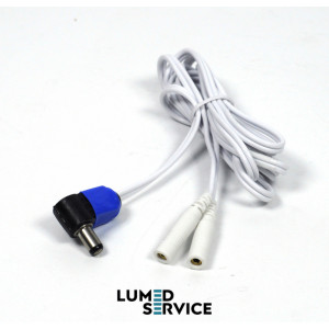 Кабель Китай Гніздо+гніздо круглий роз'єм DC 5,5*2,5 мм для апекслокатора