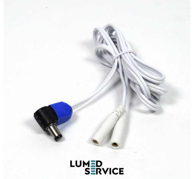 Кабель Китай Гніздо+гніздо круглий роз'єм DC 5,5*2,5 мм для апекслокатора