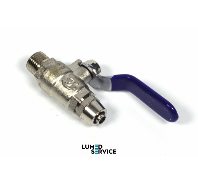 Кран кульовий різьблення 1/4 для безмасляного компресора