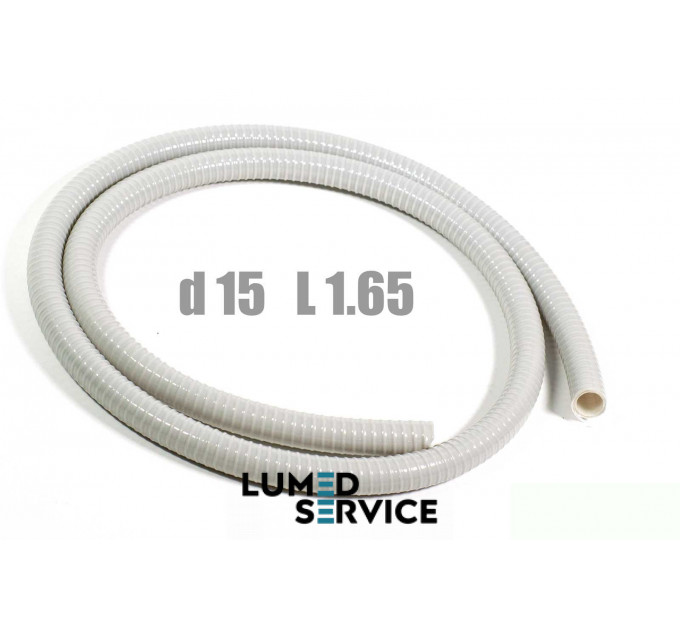 Шланг пилососу D15 мм L1,65 м тришаровий для аспірації стоматологічної установки SIRONA Китай