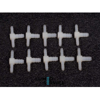 З’єднувач пластик трійник 3*5*3 мм для пневмошлангів у стоматологічних установках упаковка 10 шт