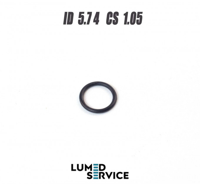Кільце ущільнювальне 5,74×1,05 мм NBR для стоматологічного обладнання