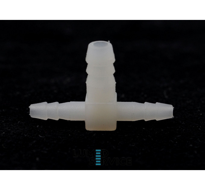 З’єднувач пластик трійник 3*5*3 мм для пневмошлангів у стоматологічних установках упаковка 5 шт