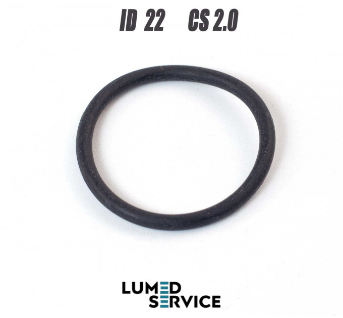 Кільце ущільнювальне 22×2,0 мм NBR для стоматологічного обладнання