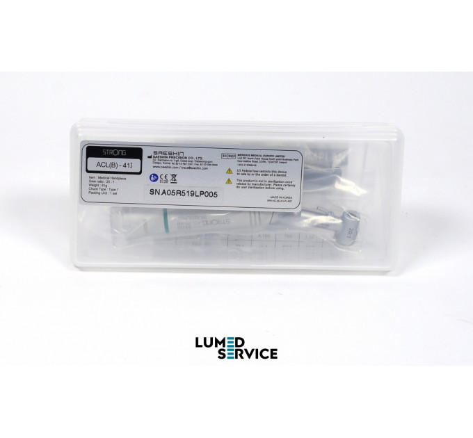 Наконечник кутовий STRONG ACL B-41i 20:1 із зовнішньою водою понижувальний наконечник для імплантації