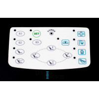 Мембранна клавіатура 11,5х6,5 см до панелі управління лікарем для стоматологічної установки