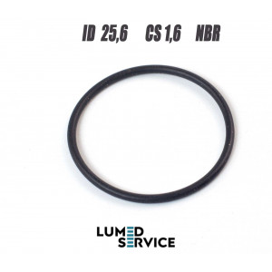 Кільце ущільнювальне 25,6×1,6 мм NBR для стоматологічного обладнання