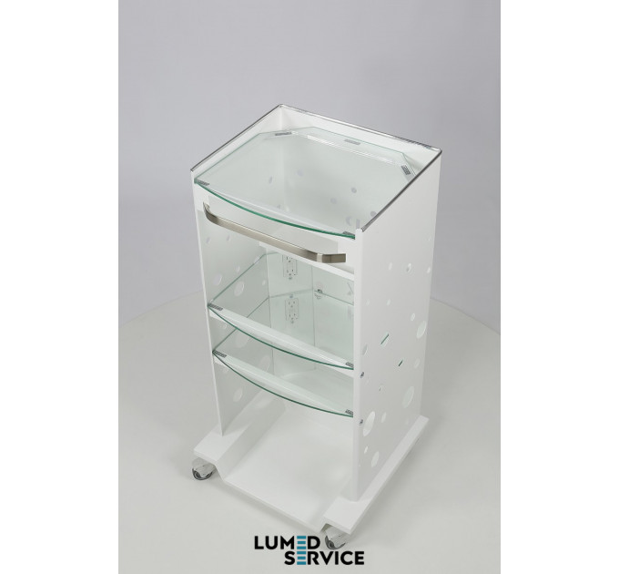 Столик Panmed ПАНОК 4-400 40*33 см прямокутний для стоматологічного кабінету