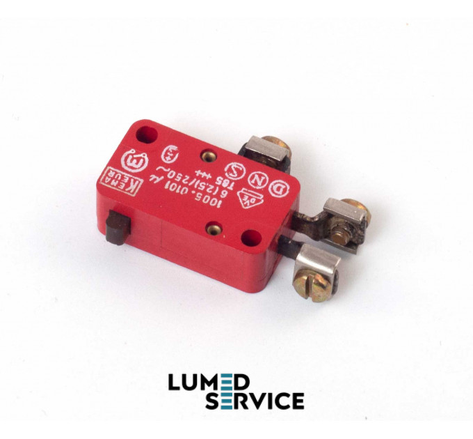 Мікровимикач 10A 250VAC для стоматологічного обладнання, посилений, 3 контакти