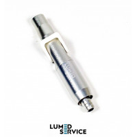 Накінечник слинотяга  метал з краном на шланг 6,0 мм для стоматологічної установки