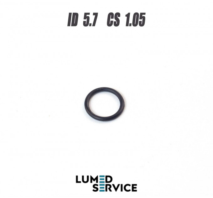 Кільце ущільнювальне 5,7×1,05 мм NBR для стоматологічного обладнання