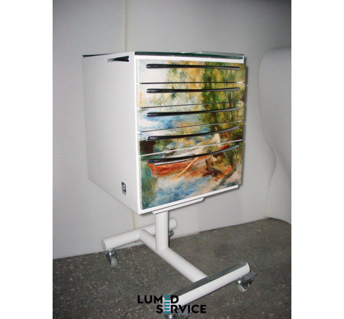 Столик Panmed ПАНОК-СОЛО 400 5.1-5.6 40*40 см для стоматологічного кабінету