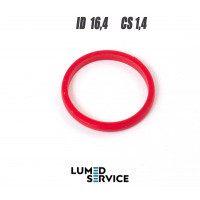 Кільце ущільнювальне 16,4×1,4 мм Silicone (червоне) для Piezon LED Handpiece