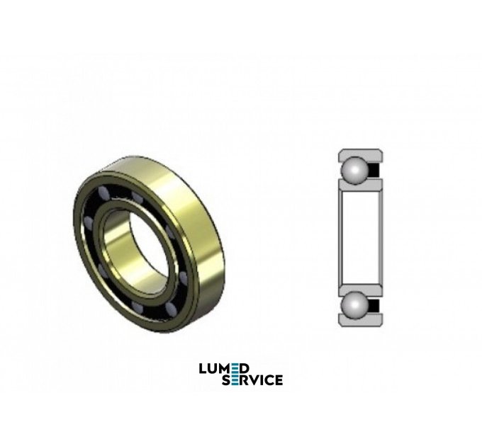 3,4*6,5*1,6 Кераміка/ сепаратор Torlon/ Німеччина/ підшипник для підвищуючих стоматологічних наконечників