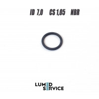 Кільце ущільнювальне 7,0×1,05 мм NBR для стоматологічного обладнання