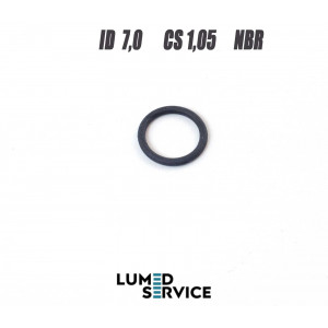 Кільце ущільнювальне 7,0×1,05 мм NBR для стоматологічного обладнання