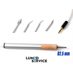 Ручка для електрошпателя Dokatech, насадка 2,5 мм + 4 насадки